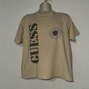 Single Stitch 80s 90s Vintage Guess USA Goes First Class T‎ Shirt Men XL Y2K
